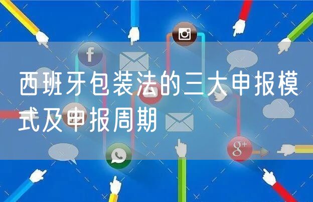 西班牙包装法的三大申报模式及申报周期