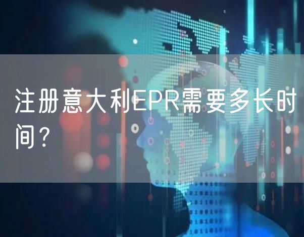 没有注册意大利EPR会有什么影响？