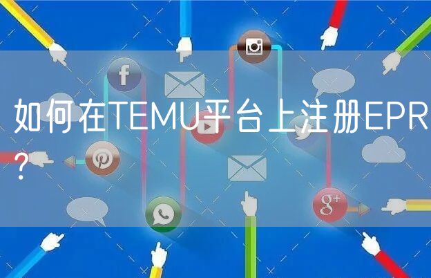 如何在TEMU平台上注册EPR？