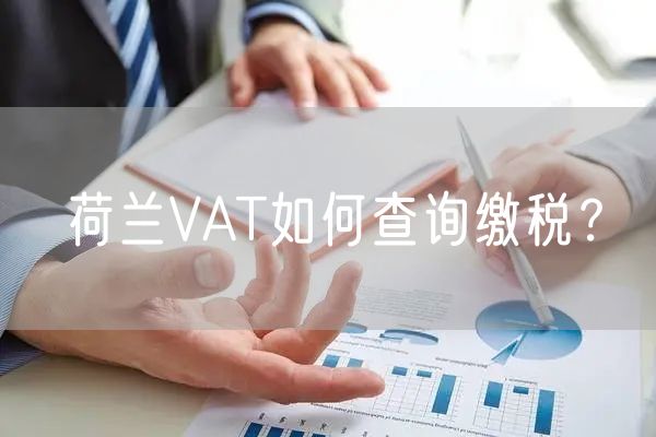 荷兰VAT如何查询缴税？